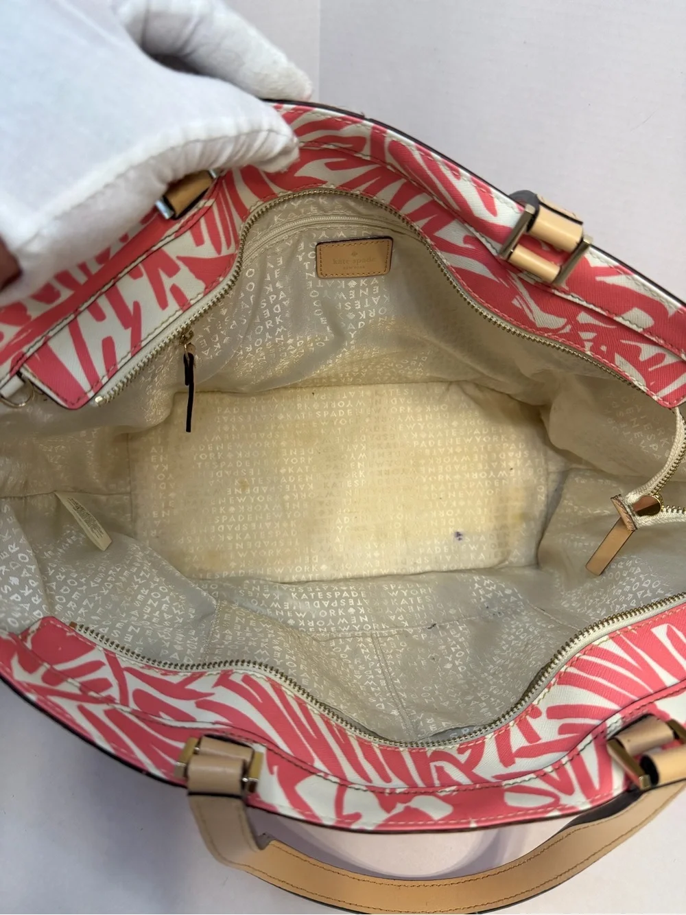 Kate Spade New York Grant Street Grainy Vinyl Jules Tote Bag